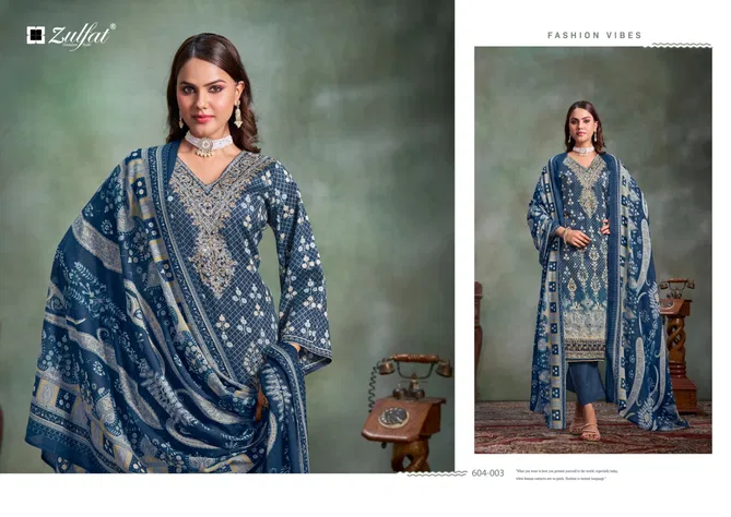 Sangini Vol 3 By Zulfat Printed Jam Cotton Dress Material Suppliers In India